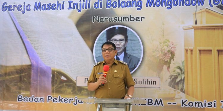 Pj Wali Kota Hadiri Seminar Preaching Conference GMIBM Pniel Gogagoman