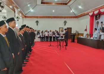 Lantik 15 Pejabat Fungsional Tertentu, ini Pesan Pj Wali Kota Abdullah Mokoginta
