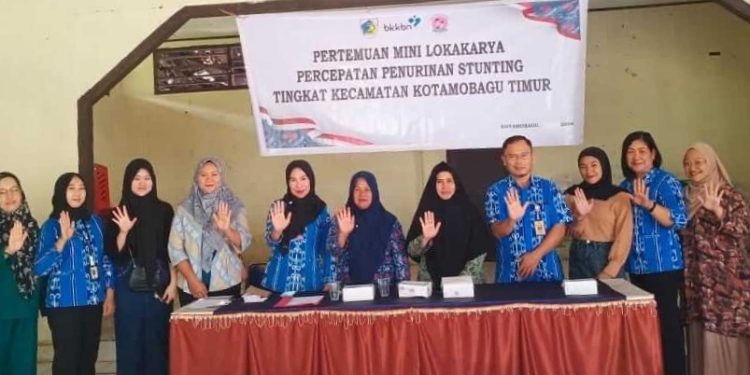 Evaluasi Percepatan Stunting, Dinas PPKB Kotamobagu Gelar Mini Lokakarya