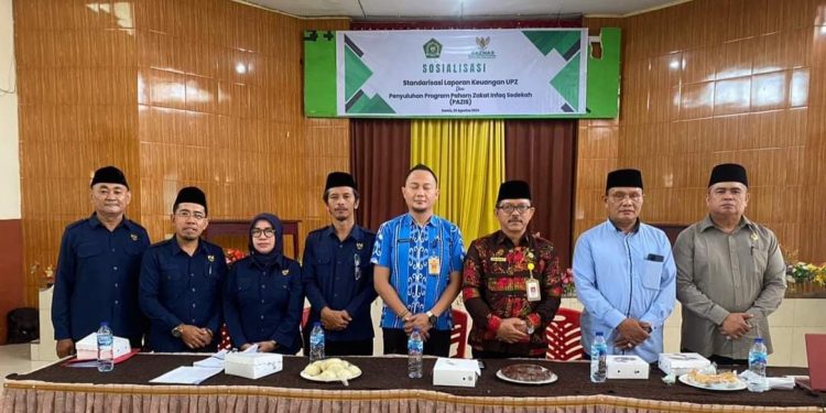 Hadiri Sosialisasi Standarisasi Laporan Keuangan UPZ, Pemkot Apresiasi Baznas Kotamobagu