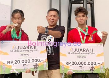 Dua Siswa SMKN 1 Kotamobagu Torehkan Prestasi Ajang O2SN Nasional 2024