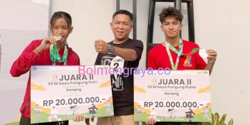 Dua Siswa SMKN 1 Kotamobagu Torehkan Prestasi Ajang O2SN Nasional 2024