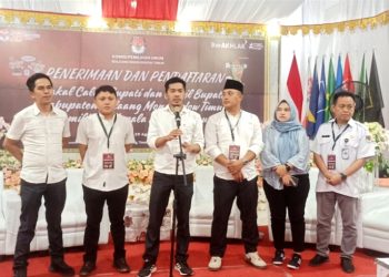 KPU Boltim Tutup Tahapan Pendaftaran Bacalon, Pilkada Boltim Diikuti Dua Paslon