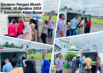 Tekan Inflasi Daerah, Pemkot Kotamobagu dan Bulog Bolmong Gelar Gerakan Pangan Murah