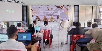 Dinas PUPR Kotamobagu Gelar Uji Sertifikasi Tenaga Kerja Konstruksi