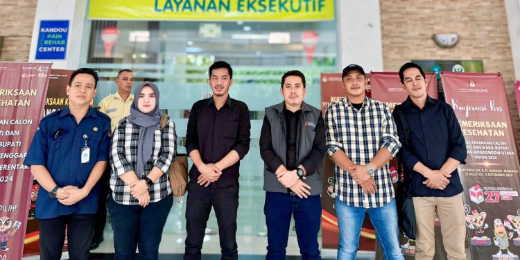 KPU Boltim Kawal Tahapan Pemeriksaan Kesehatan Bapaslon