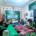 Foto : Sambutan Ketua PC NU Bolmut, saat menghadiri perayaan Maulid Nabi Muhammad di Sekretariat GP Ansor Bolmut