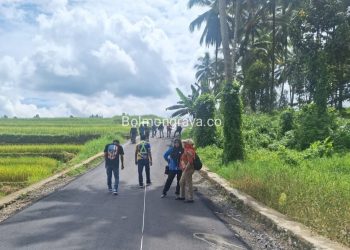 10 Paket Reguler Peningkatan Jalan Tahun 2024 di Kotamobagu Selesai Dikerjakan