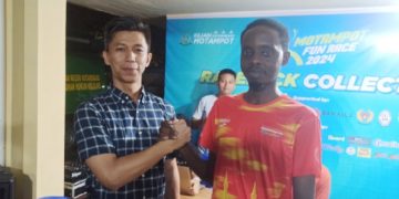 Pelari Asal Kenya Turut Ramaikan Event Motampot Fun Race 2024