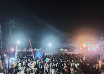 Hentak Kotamobagu, Malam Puncak Motampot Fest and Fun Race 2024 Dibanjiri Ribuan Masyarakat