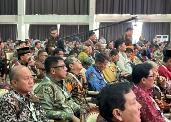 Bersama Kada se Indonesia, Abdullah Mokoginta Hadiri Rakornas Bawaslu RI
