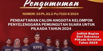KPU Boltim Buka Rekrutmen Calon KPPS Pilkada 2024, Berikut Syaratnya