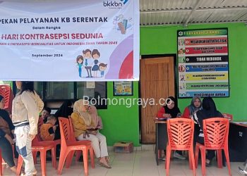 Peringati Hari Kontrasepsi, Dinas PP-KB Kotamobagu Gelar Pelayanan KB Gratis