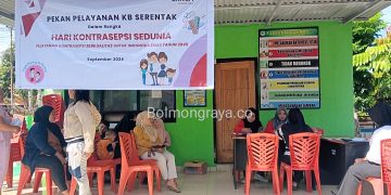 Peringati Hari Kontrasepsi, Dinas PP-KB Kotamobagu Gelar Pelayanan KB Gratis