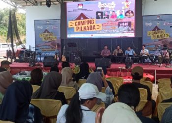 Angkat Isu Ramah Lingkungan, KPU Boltim Gelar Camping Pilkada