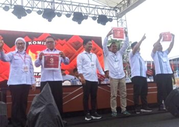 Ditetapkan Lewat Pleno Terbuka, Berikut Nomor Urut Paslon untuk Pilkada Kotamobagu 2024