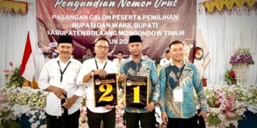 Oppo-Argo Kantongi Nomor Urut Satu, Ketua TPK Hendra Damopolii: Spirit Meraih Kemenangan