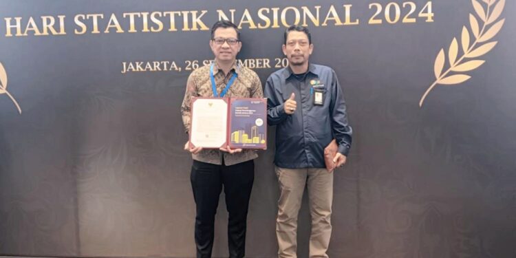 Penyelenggaraan Statistik Sektoral, Nilai IPS Pemkot Kotamobagu Tahun 2024 Lebihi Target