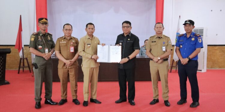 Kerjasama Penanganan Kebakaran, Pemkot Kotamobagu-Pemkab Bolmong Teken Nota Kesepakatan