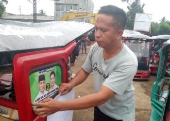 Komunitas Supir Bentor Nyatakan Dukungan untuk Pasangan The Winner