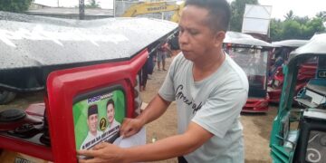 Komunitas Supir Bentor Nyatakan Dukungan untuk Pasangan The Winner
