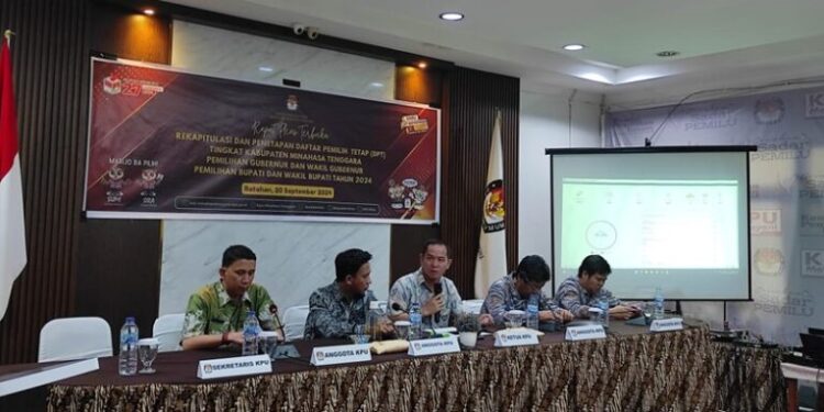 KPU Minahasa Tenggara Sahkan 89.815 Orang dalam Daftar Pemilih Teta