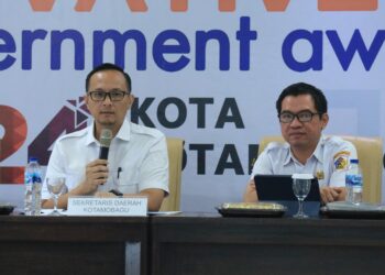 Dipimpin Sekda, Pemkot Kotamobagu Gelar Rapat Evaluasi Smart City