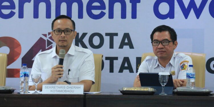 Dipimpin Sekda, Pemkot Kotamobagu Gelar Rapat Evaluasi Smart City