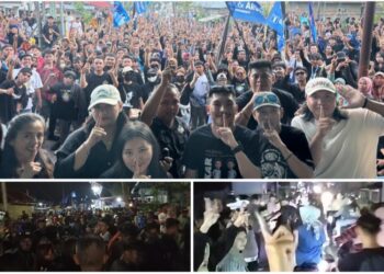 Spektakuler! Ribuan Milenial Boltim Satukan Komitmen Menangkan OPPO-ARGO