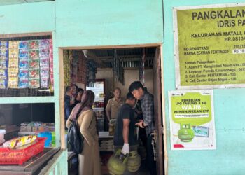 Gendeng APH, Pemkot Kotamobagu Sidak Pangkalan LPG