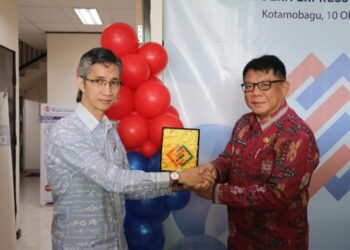 Hadiri Peresmian Kantor BPR Modern Express, Abdullah: Bukti Iklim Investasi di Kotamobagu Kian Maju