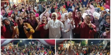 Patahkan Klaim Paslon Lain, Kampanye Dialogis NK-STA Dibanjiri Masyarakat Matali