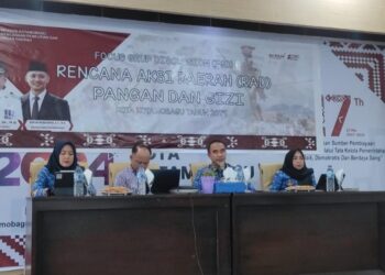 Matangkan RAD Pangan dan Gizi, Bappelitbangda Kotamobagu Gelar FGD