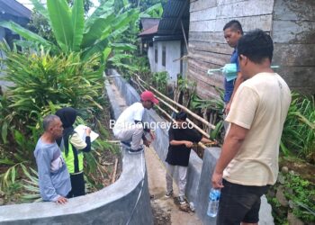 Rampung 100 Persen, Paket Pekerjaan Drainase Desa Bilalang Satu Lalui Proses PHO