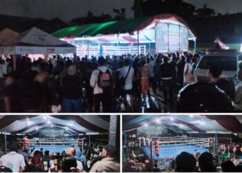 Sajikan Hiburan Menarik, Warga Apresiasi Turnamen Tinju Kodim 1303/Bolmong