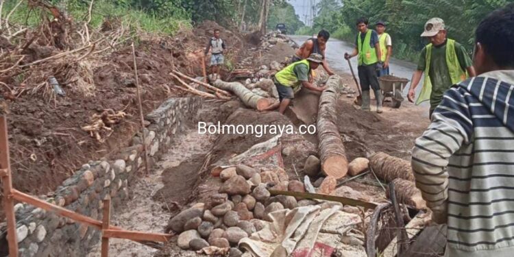 Terus Dipacu, Proyek Drainase Jalan Pande Bulan Tunjukan Peningkatan Progres
