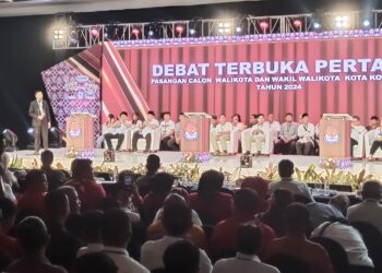 Berjalan Aman, KPU Kotamobagu Sukses Gelar Debat Kandidat Pertama
