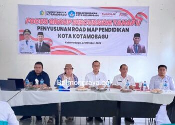Matangkan Penyusunan Road Map Pendidikan, Disdik Kotamobagu Gelar FGD Tahap II