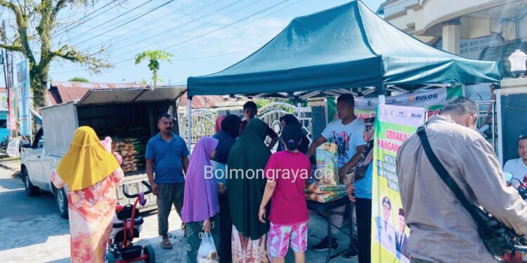 Gandeng Bulog, DKP Kotamobagu Gelar GPM di Kelurahan Mongondow