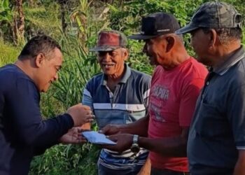 Peduli Petani, Brani Berikan Bantuan Pembukaan Akses Jalan Tani Motoboi Kecil-Pobundayan