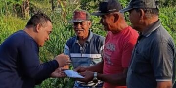 Peduli Petani, Brani Berikan Bantuan Pembukaan Akses Jalan Tani Motoboi Kecil-Pobundayan
