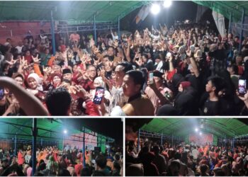 Agenda Silaturahmi, Brani Bantu Pembangunan Kubah Masjid dan Kegiatan Pemuda Molinow