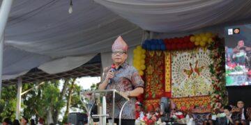 Pj Wali Kota Hadiri Perayaan HUT Pelprip GPdI Sulut di Kotamobagu