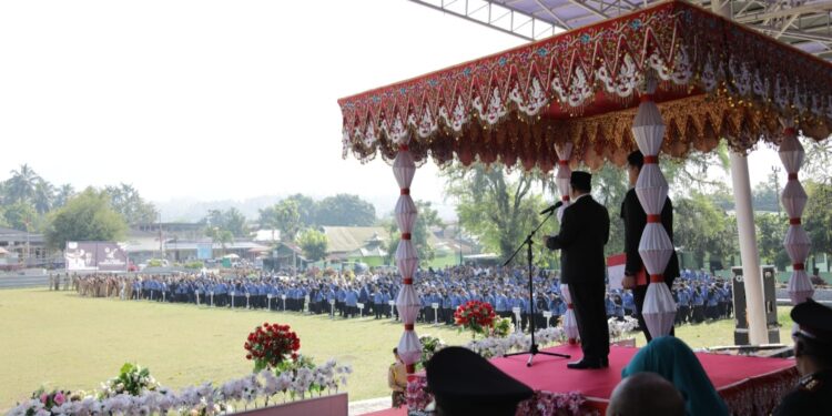 Dipimpin Pj Wali Kota, Upacara Peringatan Hari Sumpah Pemuda di Kotamobagu Berlangsung Khidmat