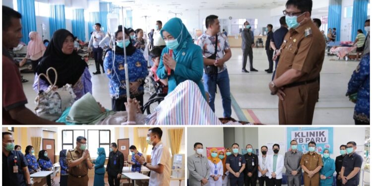Didampingi Ketua PKK, Pj Wali Kota Tinjau Fasilitas dan Pelayanan RSUD Kotamobagu