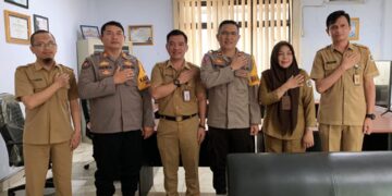 Perkuat Sinergitas, Dinas Kominfo Terima Kunjungan Wakapolres Kotamobagu