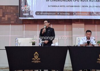 Narsum Bimtek Pengelolaan Dana Hibah Pilkada, Yusrin Mantali Tekankan Pentingnya Perencanaan