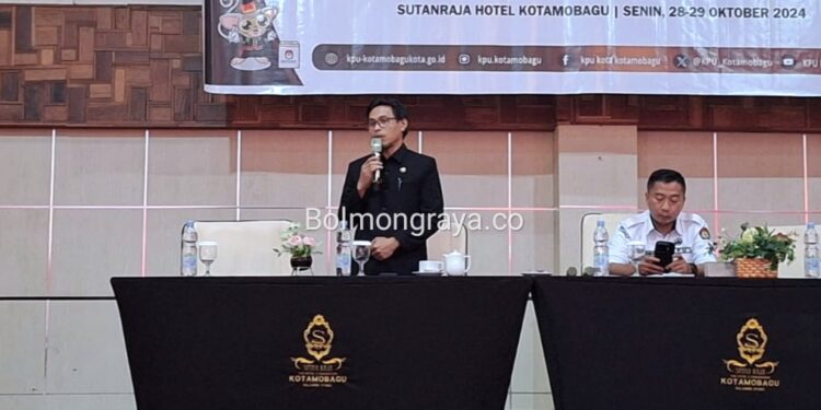 Narsum Bimtek Pengelolaan Dana Hibah Pilkada, Yusrin Mantali Tekankan Pentingnya Perencanaan