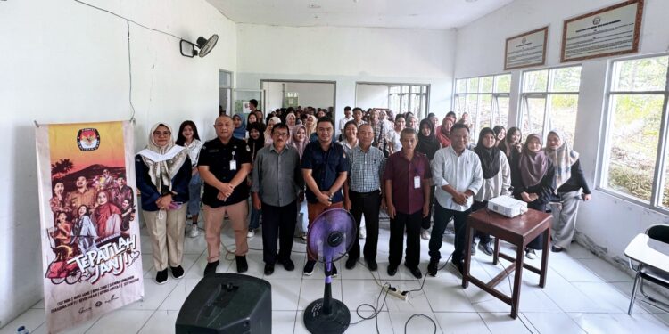 Sosialisasikan Tahapan Pilkada, KPU Kotamobagu Gelar Noreng Film Bersama Mahasiswa