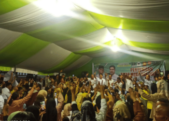 Ribuan Pendukung Padati Kampanye di Molinow, Weny Gaib: Terima Kasih Sebesar-besarnya